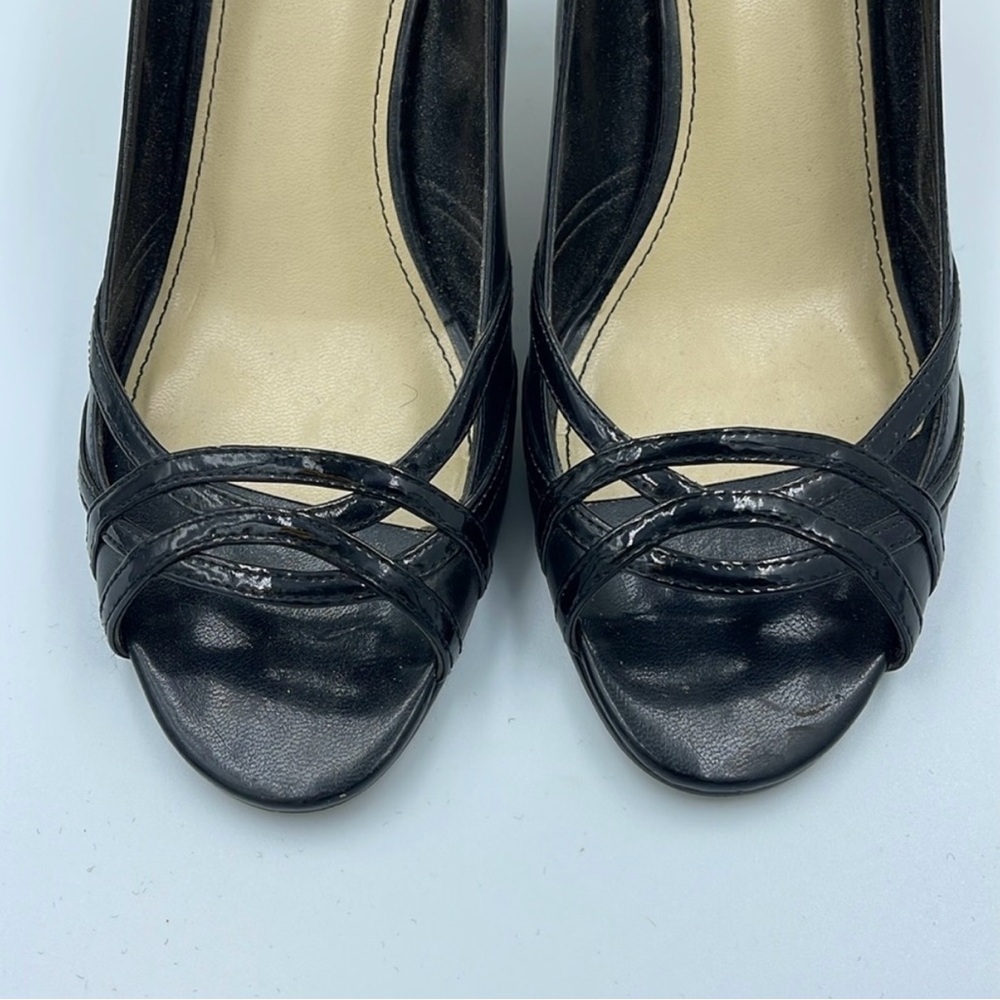 Impo Classic Black Crisscross Heels - Picture 3 of 5